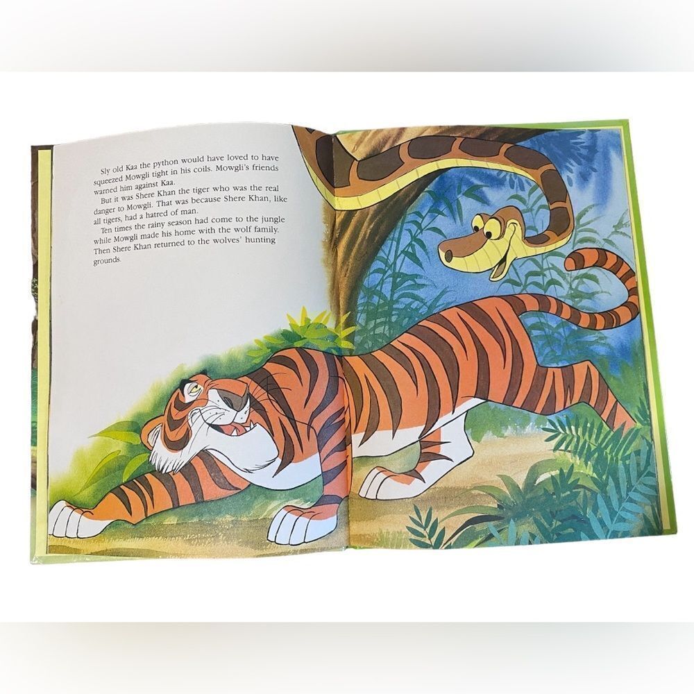 Vintage Disney The Jungle Book Story Book - Picture 4 of 6